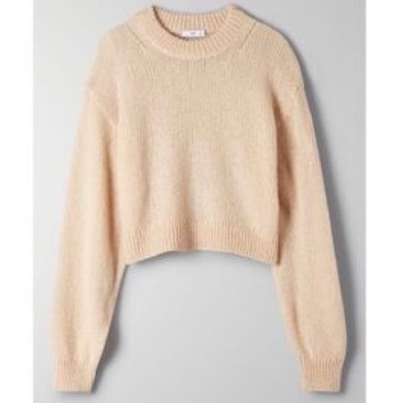 TNA Sweaters - NEW with TAGS Aritzia crop sweater